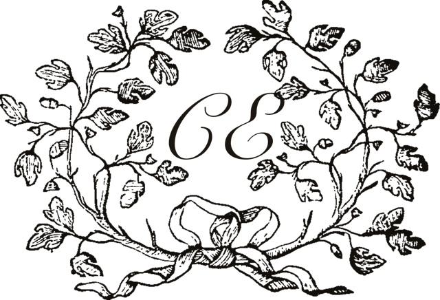 CE vintage monogram