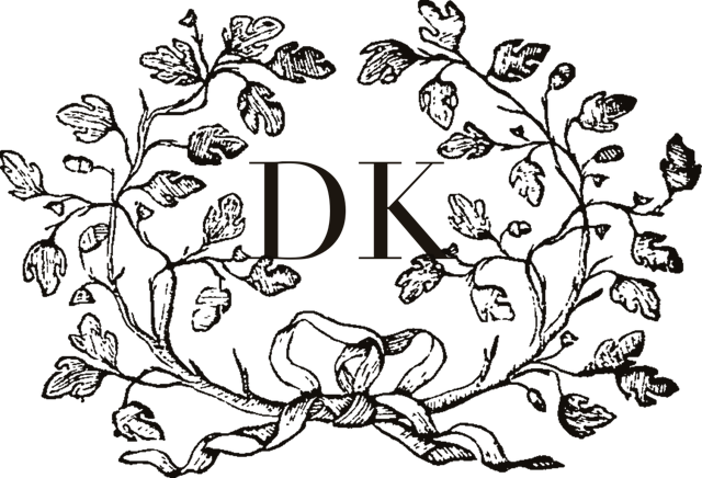 DK vintage monogram