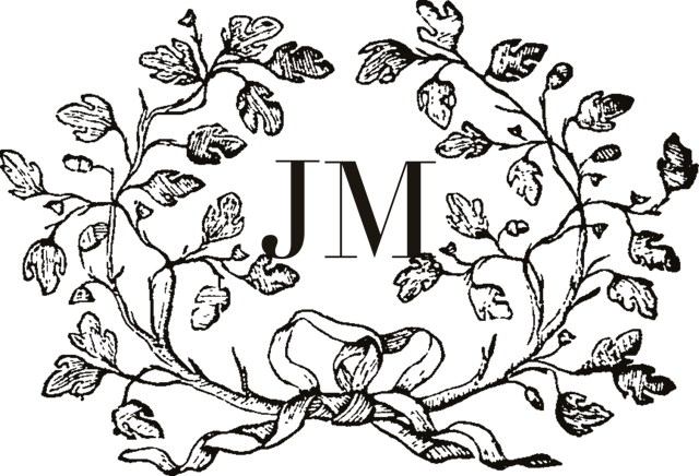 JM vintage monogram